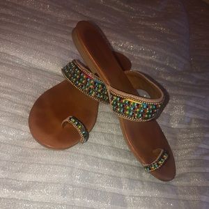 Express two strap sandals